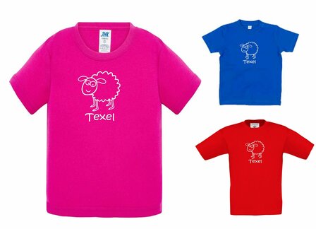 Cartoon schaap t-shirt