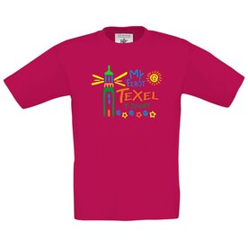 My first Texel t-shirt/ fuchsia