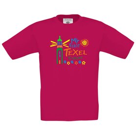 My first Texel t-shirt/ fuchsia